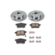 Load image into Gallery viewer, PowerStop Autospecialty Rear Brake Kit fits 2009 2010 Acura TSX / 2010 Acura TSX V6 / 2008-2010 Honda Accord EX - Main Pro...