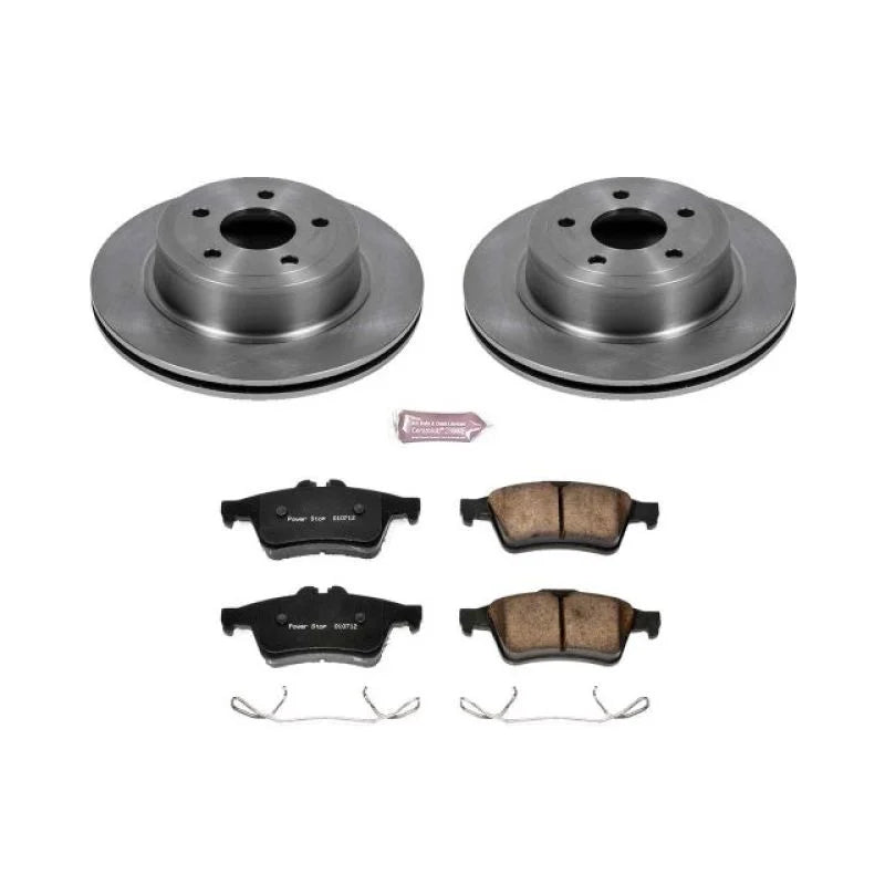 PowerStop Autospecialty Rear Brake Kit fits Chevrolet Cobalt / 2008-2010 Chevrolet Cobalt SS - Main Product View