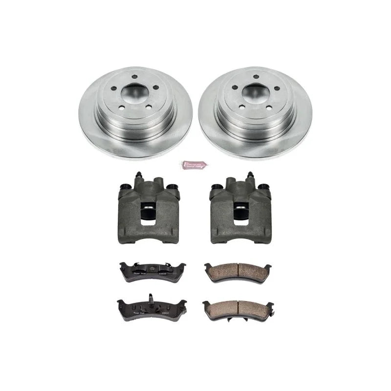 PowerStop Autospecialty Rear Brake Kit w/Calipers fits 2003 Ford Explorer SPORT
