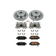 Load image into Gallery viewer, PowerStop Autospecialty Rear Brake Kit w/Calipers fits 2007-2008 Infiniti G35 SPORT / 2008-2013 Infiniti G37 / 2012-2013 I...