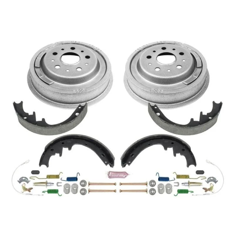 PowerStop Autospecialty Rear Drum Kit fits 1971-1973 Ford Maverick / 1969 1971-1973 Mercury Comet - Main Product View