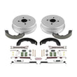 Load image into Gallery viewer, PowerStop Autospecialty Rear Drum Kit fits 2003-2008 Pontiac Vibe / 2003-2008 Toyota Matrix - Main Product View