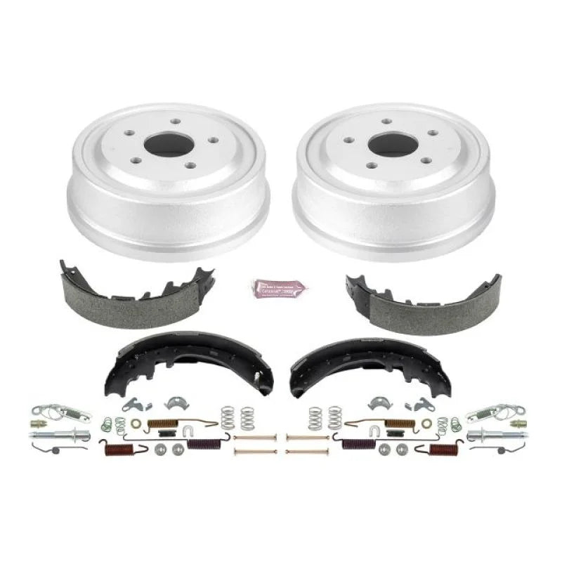 PowerStop Autospecialty Rear Drum Kit fits Dodge Ram / 2000-2001 Dodge Ram 1500 LARAMIE / 2001 Dodge Ram 1500 SLT / Ram 1500