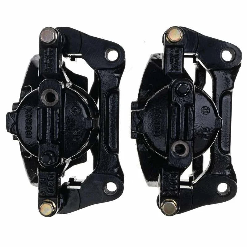 PowerStop Black Front Caliper Pair w/Bracket fits Chrysler Town / 2008-2016 Chrysler Town & / 2014-2016 Dodge Grand Caravan