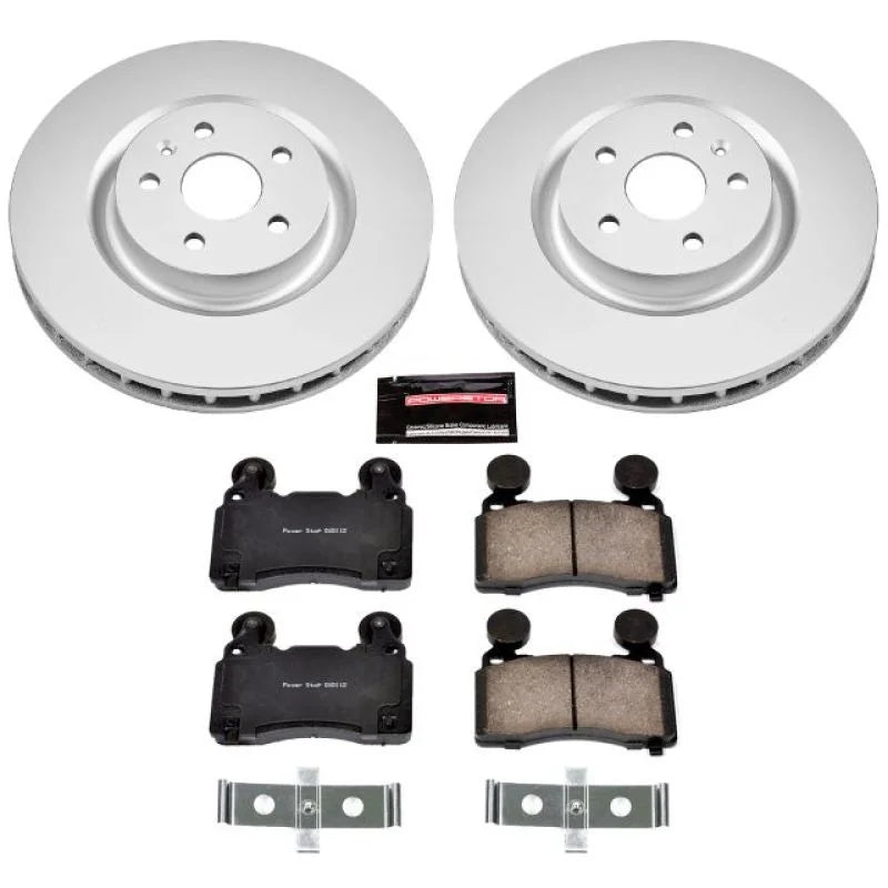 PowerStop Chevrolet Camaro Front Z17 Evolution Geomet Coated Brake Kit fits Chevrolet Camaro / 2010-2015 Chevrolet Camaro SS