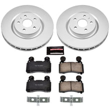 Load image into Gallery viewer, PowerStop Chevrolet Camaro Front Z17 Evolution Geomet Coated Brake Kit fits Chevrolet Camaro / 2010-2015 Chevrolet Camaro SS