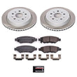 Load image into Gallery viewer, PowerStop Chevrolet Camaro Rear Semi-Coated Rotor Kit fits 2008-2014 Cadillac CTS / 2010-2014 Cadillac CTS Luxury / Chevro...