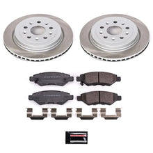 Load image into Gallery viewer, PowerStop Chevrolet Camaro Rear Semi-Coated Rotor Kit fits 2008-2014 Cadillac CTS / 2010-2014 Cadillac CTS Luxury / Chevro...