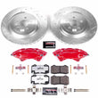 Load image into Gallery viewer, PowerStop Chevrolet Camaro Rear Z26 Street Warrior Brake Kit w/Calipers fits Chevrolet Camaro / 2010-2015 Chevrolet Camaro...