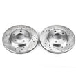 Load image into Gallery viewer, PowerStop Drilled &amp; Slotted Front Rotors Pair fits Chrysler Neon / 2001-2002 Dodge Neon Acr / 2000-2002 Dodge Neon ES / 20...