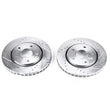 Load image into Gallery viewer, PowerStop Drilled &amp; Slotted Front Rotors Pair fits Chrysler Town / 2008-2016 Chrysler Town &amp; / 2014-2016 Dodge Grand Caravan