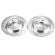 Load image into Gallery viewer, PowerStop Drilled &amp; Slotted Rear Rotors Pair fits Chrysler Town / 2008-2016 Chrysler Town &amp; / 2014-2016 Dodge Grand Caravan