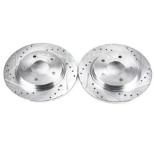 Load image into Gallery viewer, PowerStop Drilled &amp; Slotted Rear Rotors Pair fits Chrysler Town / 2008-2016 Chrysler Town &amp; / 2014-2016 Dodge Grand Caravan