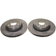 Load image into Gallery viewer, PowerStop Drilled &amp; Slotted Rotor (Pair) fits 2017-2021 Tesla 3 - Main Product View