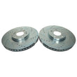Load image into Gallery viewer, PowerStop Drilled &amp; Slotted Rotor (Pair) fits 2021-2025 Hyundai Palisade Calligraphy / 2024-2025 Hyundai Palisade Calligra...