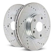 Load image into Gallery viewer, PowerStop Drilled &amp; Slotted Rotor (Pair) fits Honda CR-V / 2020-2022 Honda CR-V Hybrid EX / 2020 Honda CR-V Hybrid LX