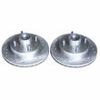 Load image into Gallery viewer, PowerStop Drilled &amp; Slotted Rotors Front Pair fits 1974-1978 Ford Mustang II / 1974-1980 Ford Pinto / 1975 Bobcat / 1976 B...