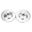 Load image into Gallery viewer, PowerStop Drilled &amp; Slotted Rotors Pair Front fits 2013-2018 Ford C-Max / 2013-2019 Ford Escape S / 2013 Ford Escape SEL /...