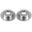 Load image into Gallery viewer, PowerStop Drilled &amp; Slotted Rotors Pair fits 2007-2009 Dodge Sprinter 2500 / 2007-2009 Dodge Sprinter 3500 / 2007-2018 Fre...