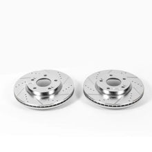 Load image into Gallery viewer, PowerStop Drilled &amp; Slotted Rotors Pair fits 2016-2020 Hyundai Elantra / 2011-2013 Hyundai Elantra Gls / 2011-2020 Hyundai...