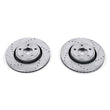 Load image into Gallery viewer, PowerStop Drilled &amp; Slotted Rotors Pair fits 2017-2025 Dodge DURANGO / 2011-2024 Dodge DURANGO Citadel / 2011-2013 Dodge D...
