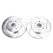 Load image into Gallery viewer, PowerStop Drilled &amp; Slotted Rotors Pair fits 2018-2024 Buick Enclave / 2017-2025 Cadillac XT5 / 2020-2024 Cadillac XT6 / 2...