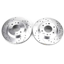 Load image into Gallery viewer, PowerStop Drilled &amp; Slotted Rotors Pair fits Buick Rainier / 2004 2005 Buick Rainier Cxl / 2002-2005 Chevrolet TrailBlazer...
