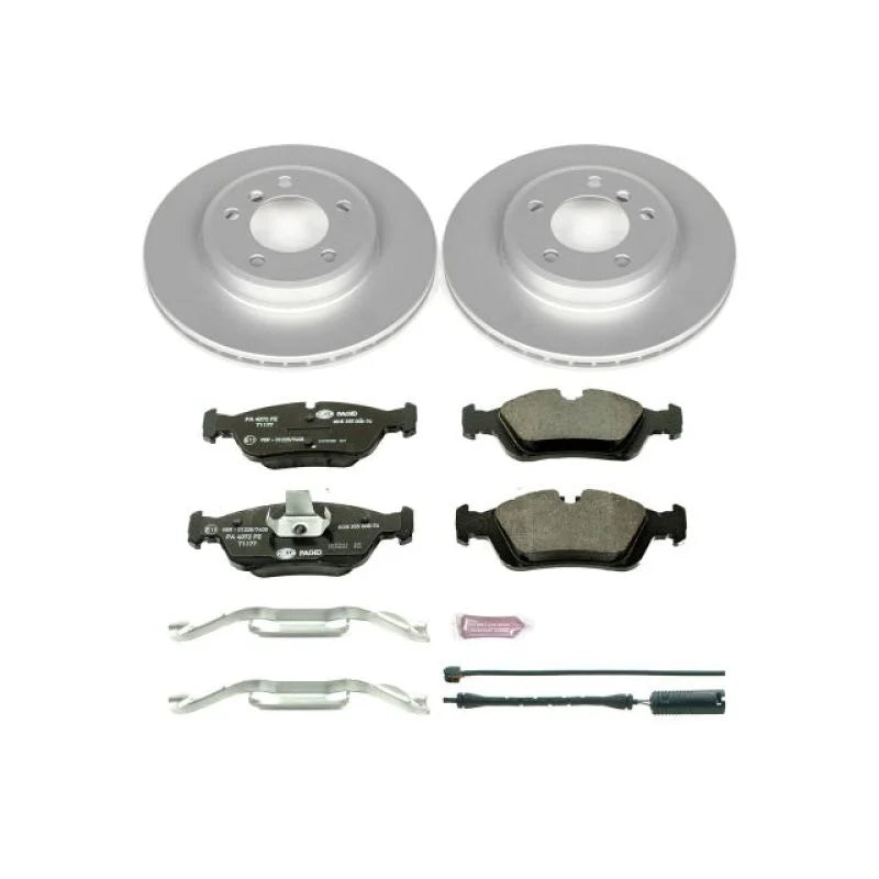 PowerStop Euro-Stop Brake Kit Front fits 2001-2002 BMW Z3 COUPE - Main Product View