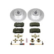 Load image into Gallery viewer, PowerStop Euro-Stop Brake Kit Front fits 2003-2006 Mercedes-Benz CL500 / 2006 Mercedes-Benz S350 / 2003-2006 Mercedes-Benz...