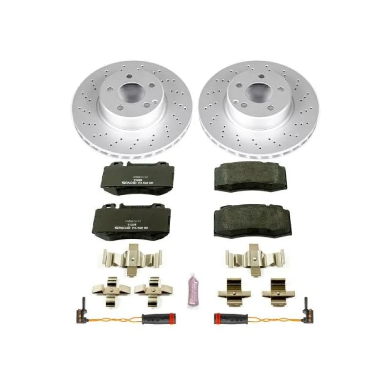 PowerStop Euro-Stop Brake Kit Front fits 2003-2006 Mercedes-Benz CL500 / 2006 Mercedes-Benz S350 / 2003-2006 Mercedes-Benz...
