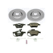 Load image into Gallery viewer, PowerStop Euro-Stop Brake Kit Front fits 2005-2009 Audi A4 / A4 Quattro - Main Product View