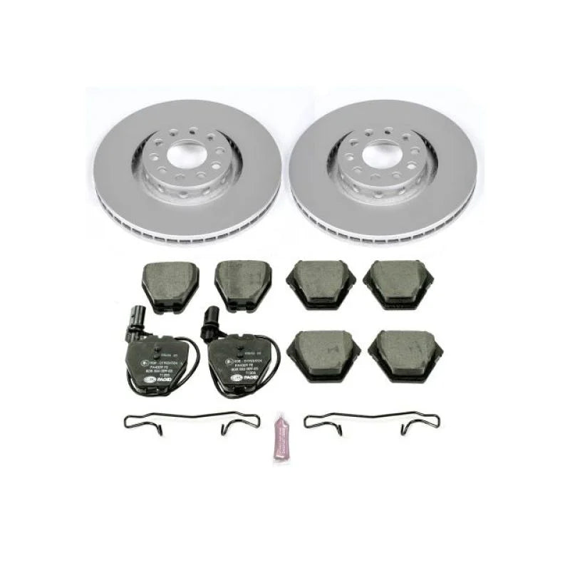 PowerStop Euro-Stop Brake Kit fits 2002-2004 Volkswagen Passat W8 - Main Product View