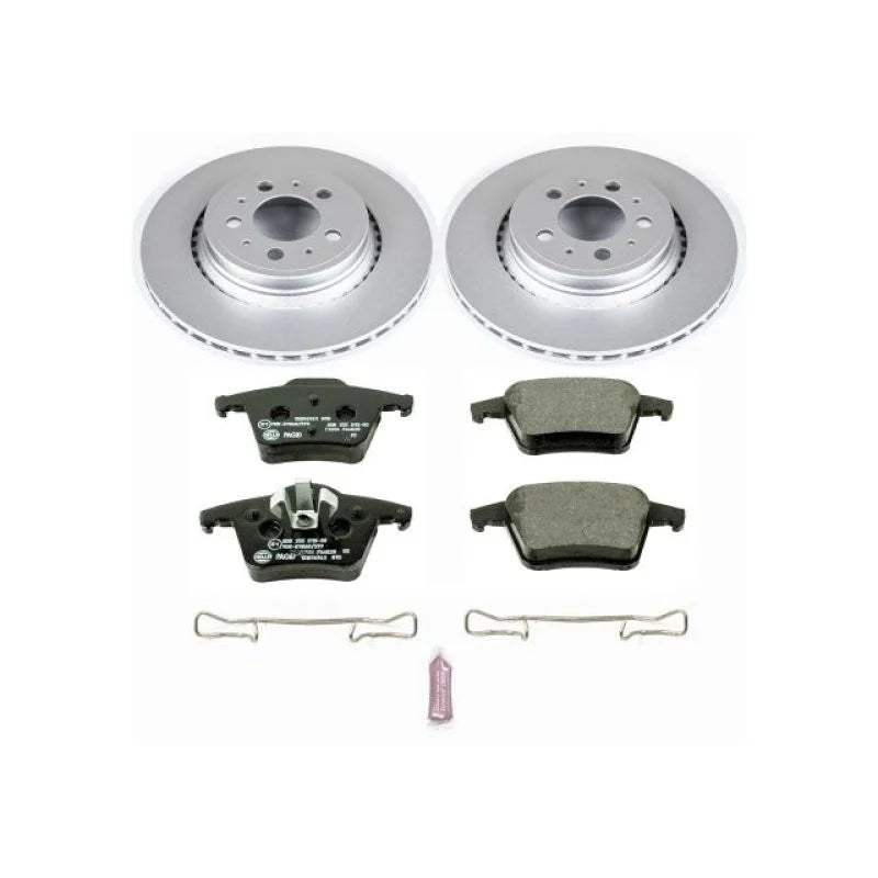 PowerStop Euro-Stop Brake Kit fits 2003-2014 Volvo XC90 - Main Product View