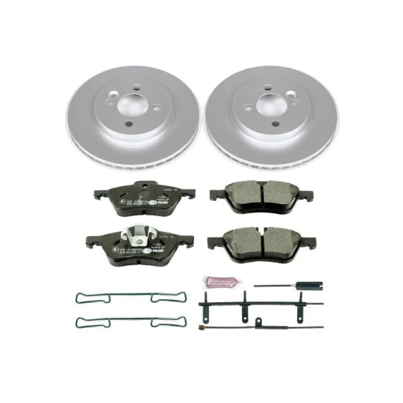 PowerStop Euro-Stop Brake Kit fits 2007-2008 Mini Cooper - Main Product View