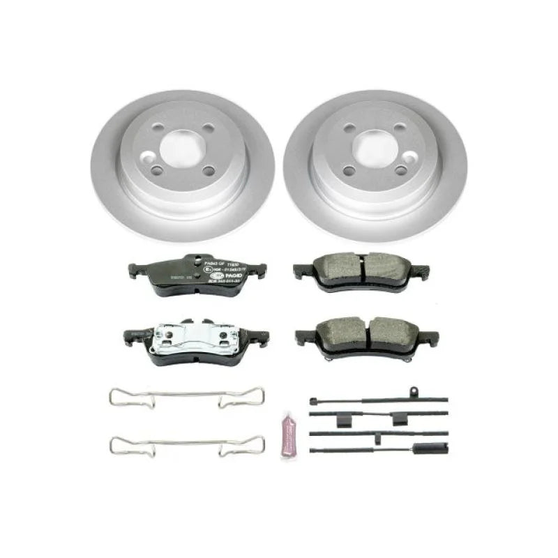 PowerStop Euro-Stop Brake Kit fits 2007-2008 Mini Cooper - Main Product View