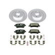 Load image into Gallery viewer, PowerStop Euro-Stop Brake Kit fits 2011-2018 Volvo S60 / 2016-2018 Volvo S60 Cross COUNTRY / 2007-2016 Volvo S80 / 2015-20...