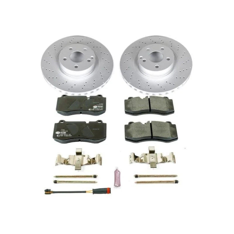PowerStop Euro-Stop Front Brake Kit fits 2007-2008 Mercedes-Benz CL550 / 2010-2013 Mercedes-Benz S400 / 2007-2011 Mercedes...