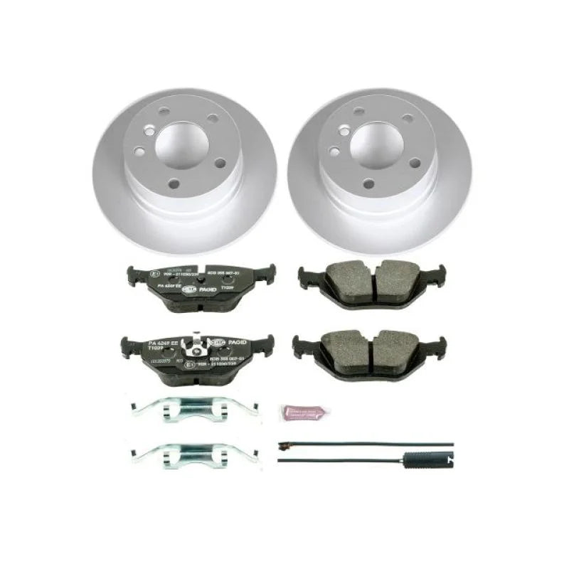 PowerStop Euro-Stop Rear Brake Kit fits 1996-2002 BMW Z3 Roadster / 1999-2002 BMW Z3 COUPE - Main Product View
