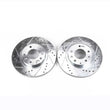 Load image into Gallery viewer, PowerStop Evolution Drilled &amp; Slotted Front Rotors - Pair fits 2006-2015 Mazda Mx-5 / Mx-5 Miata - Main Product View