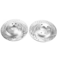 Load image into Gallery viewer, PowerStop Evolution Drilled &amp; Slotted Rotors - Front - Pair fits 1971-1996 Buick / Cadillac / Chevrolet - Main Product View