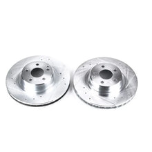 Load image into Gallery viewer, PowerStop Evolution Drilled &amp; Slotted Rotors - Main Product View