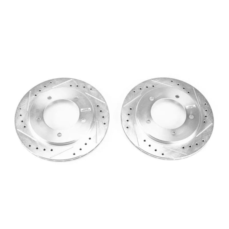 PowerStop Evolution Drilled & Slotted Rotors - Main Product View