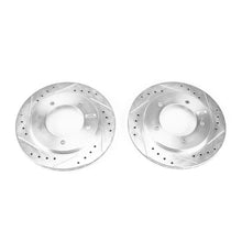 Load image into Gallery viewer, PowerStop Evolution Drilled &amp; Slotted Rotors - Main Product View