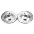 Load image into Gallery viewer, PowerStop Evolution Drilled &amp; Slotted Rotors - Main Product View