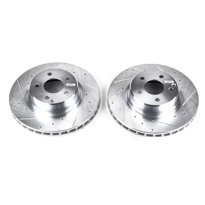 PowerStop Evolution Drilled & Slotted Rotors - Main Product View