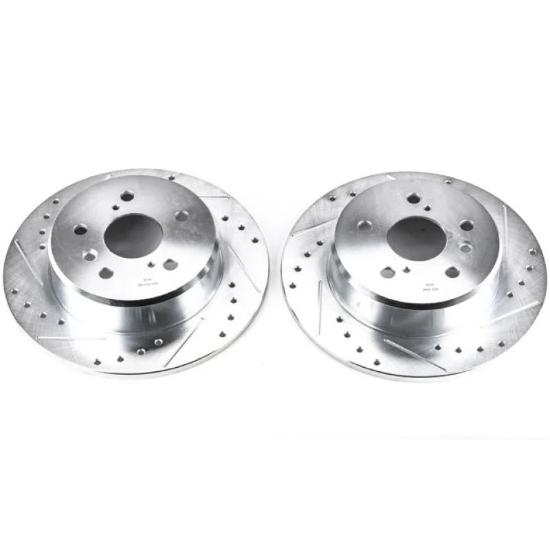 PowerStop Evolution Drilled & Slotted Rotors - Main Product View