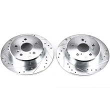 Load image into Gallery viewer, PowerStop Evolution Drilled &amp; Slotted Rotors - Main Product View