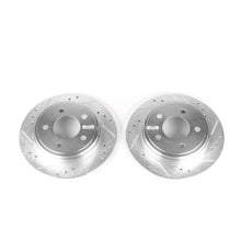 Load image into Gallery viewer, PowerStop Evolution Drilled &amp; Slotted Rotors - Main Product View
