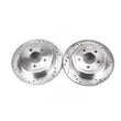 Load image into Gallery viewer, PowerStop Evolution Drilled &amp; Slotted Rotors - Main Product View