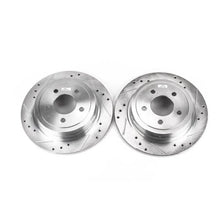 Load image into Gallery viewer, PowerStop Evolution Drilled &amp; Slotted Rotors - Main Product View